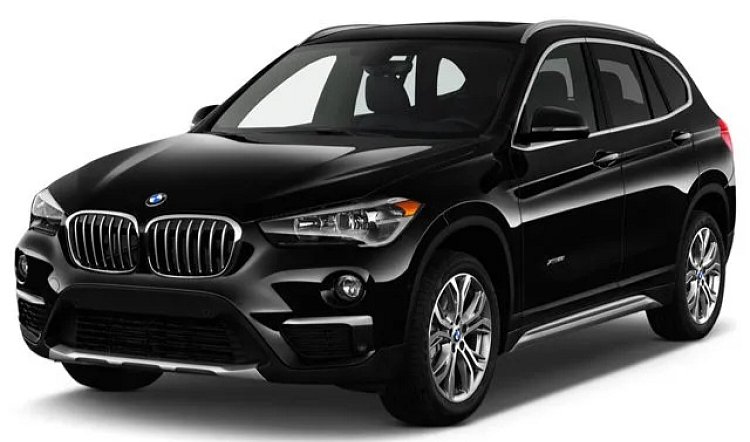 BMW X1 вид сзади Тбилиси
