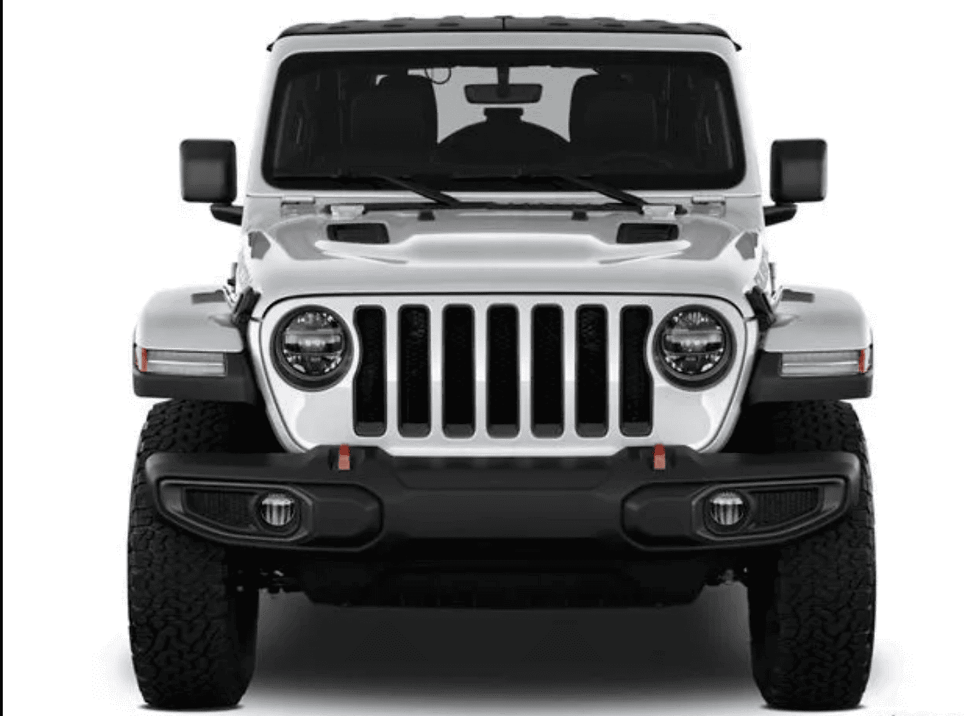 Jeep Wrangler Rubicon 2023 front view for rent in Georgia