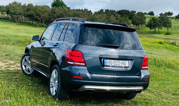 Mercedes-Benz GLK 250 rear view rental Georgia