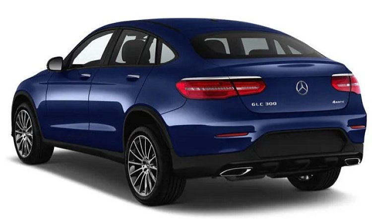 Mercedes GLC 300 Coupe luxury interior