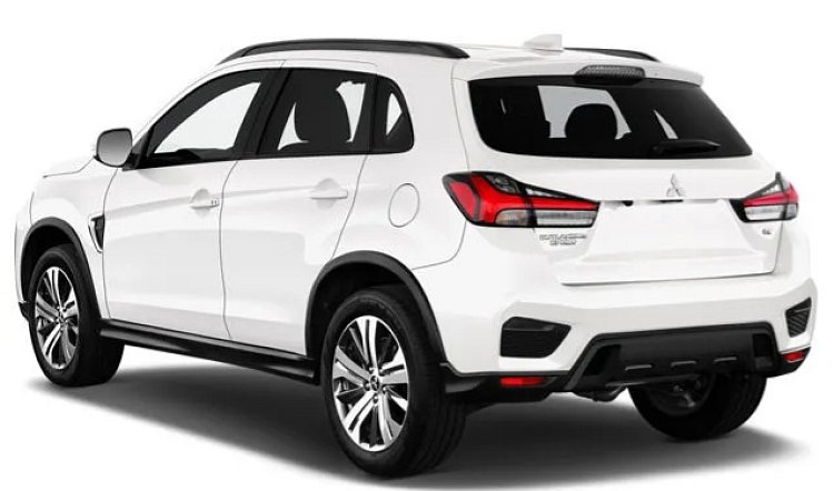 Mitsubishi ASX უკანა ხედი ქირაობა თბილისში საქართველო