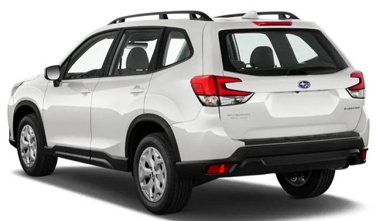 Subaru AWD задний вид аренда 4x4 Грузия