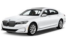 BMW 750 luxury sedan rental in Tbilisi Georgia