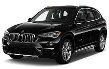 BMW X1 вид сзади Тбилиси