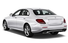 Mercedes E-Class вид сзади в Тбилиси