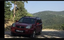 Nissan X-Trail mountain road rental Georgia