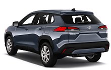 Toyota Corolla Cross вид сзади Грузия