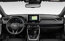 Toyota RAV4 Hybrid белая аренда Тбилиси Грузия